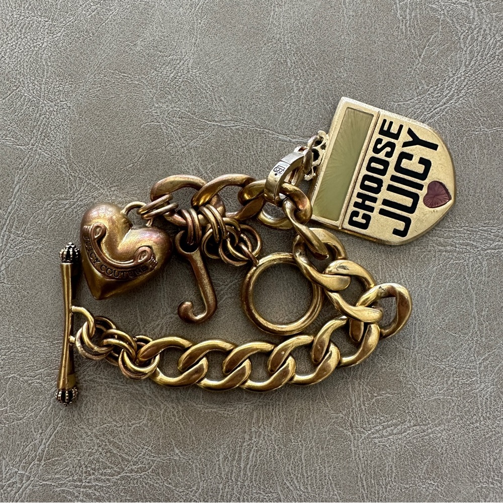 Vintage Juicy Couture Bracelet with Charms